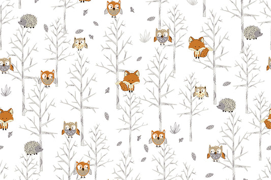 Shannon Fabrics Treetop Cloud Cuddle® Snow