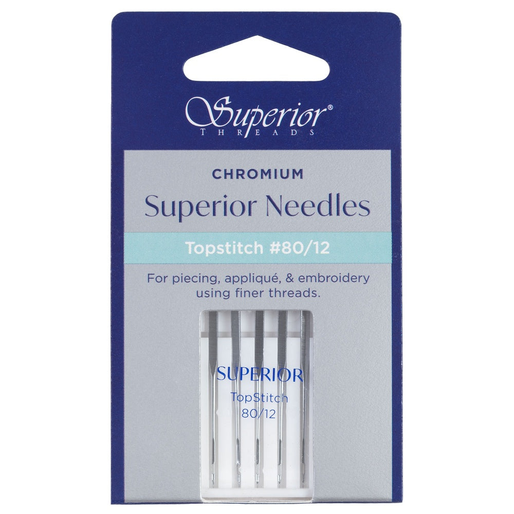 Superior Chromium Top Stitch Needles sz 80/12