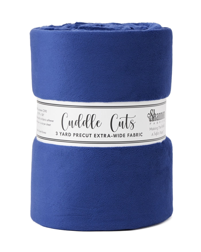 3 Yard Cuddle® 110" Wide Cut Midnight - Shannon Fabrics