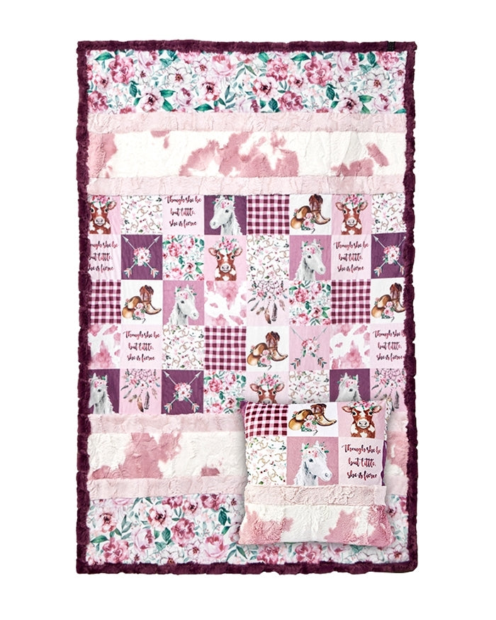 Picture Perfect Cuddle® Kit Howdy, Darlin' - Shannon Fabrics