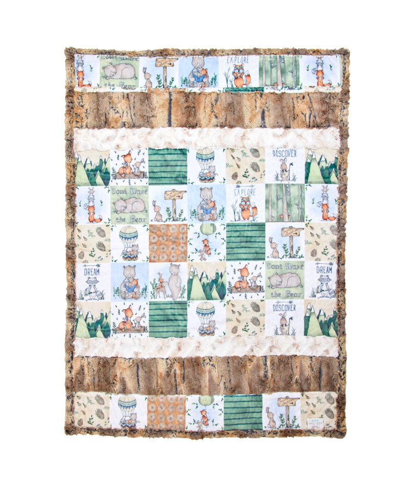 Tiny Tails Cuddle® Kit Timber Grove - Shannon Fabrics