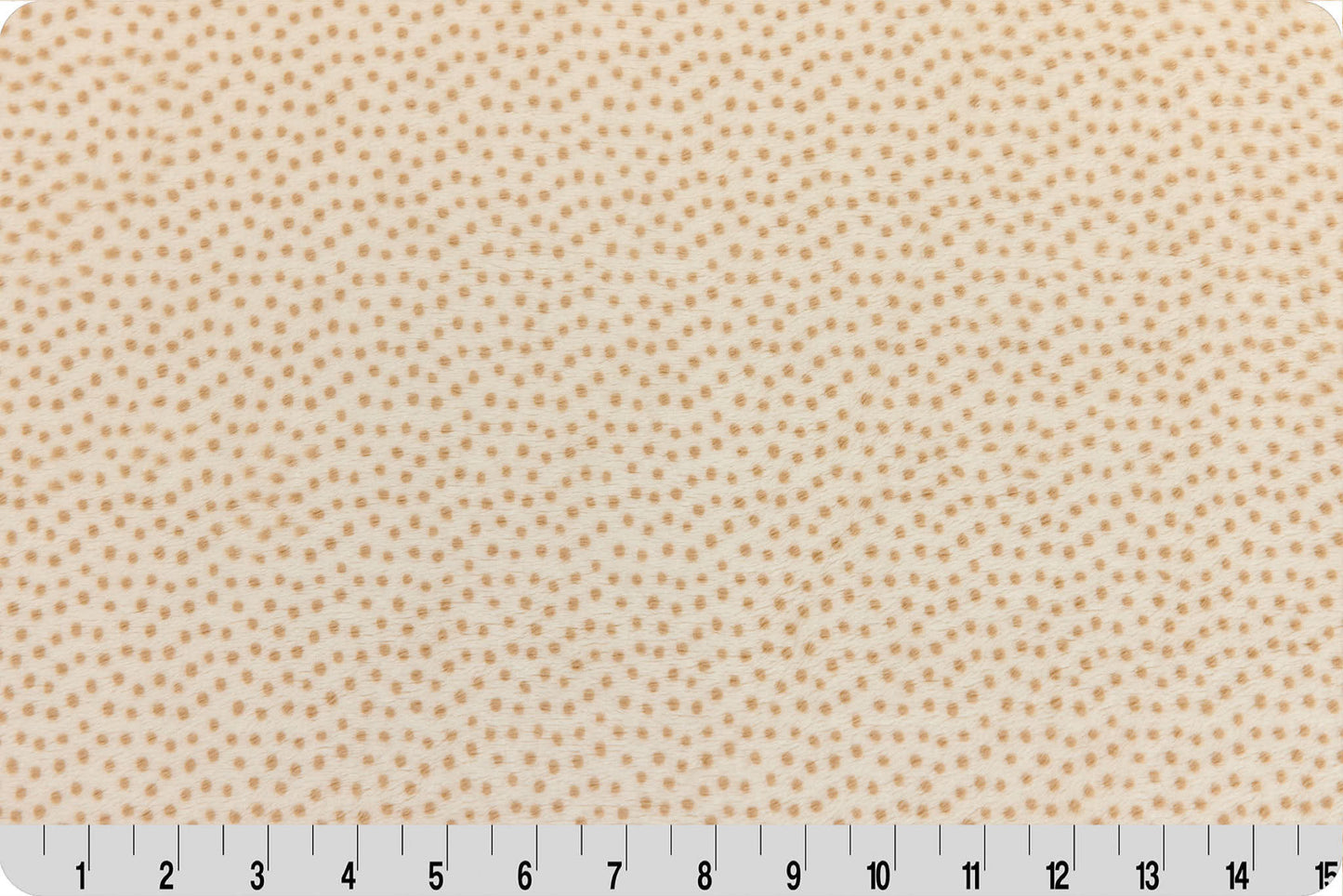 End of Bolt Extra Wide Dottie Cuddle® Sand - Shannon Fabrics