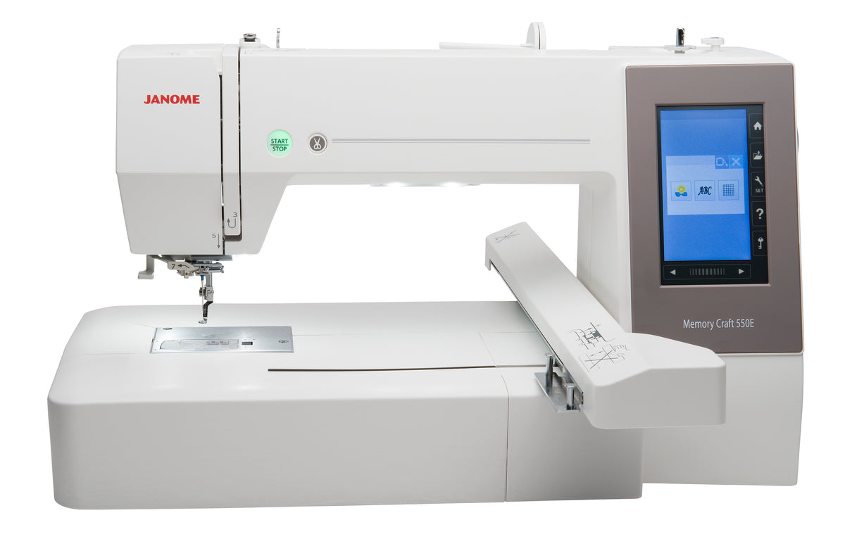 Janome Memory Craft 550E - official Janome product photo