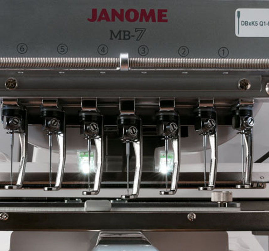 Janome MB-7 Embroidery Machine - official Janome product photo