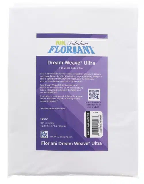 Floriani Dream Weave Ultra (30” X 3 YARDS WHITE)