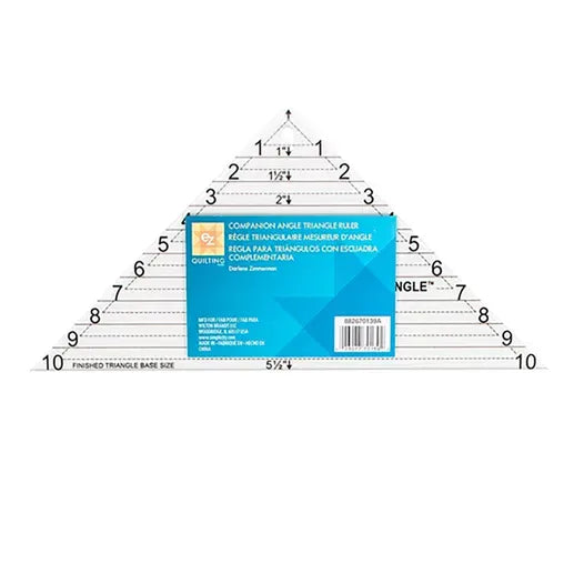 Companion Angle Triangle Ruler - ez Quilting