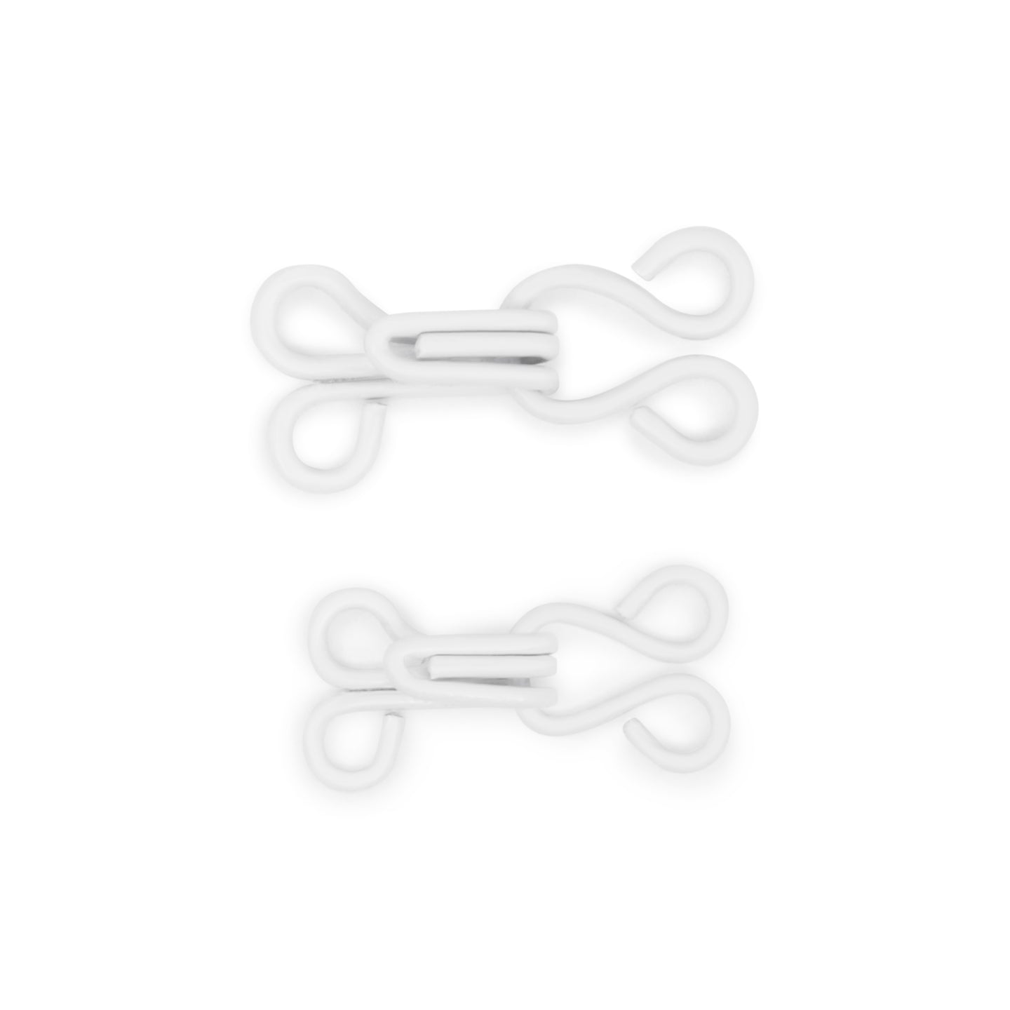 Dritz Hook and eyes, Size 1 & 2, 20Pc., White