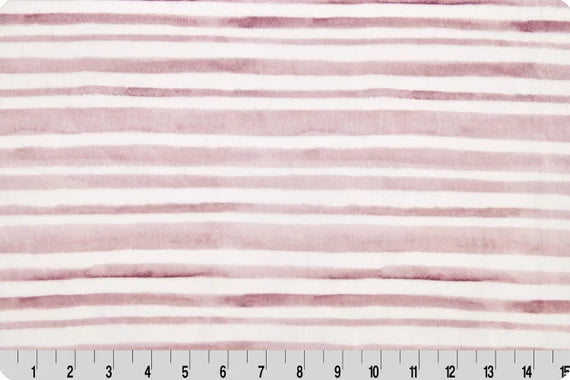 Stripe Digital Cuddle® Rosewater - Shannon Fabrics