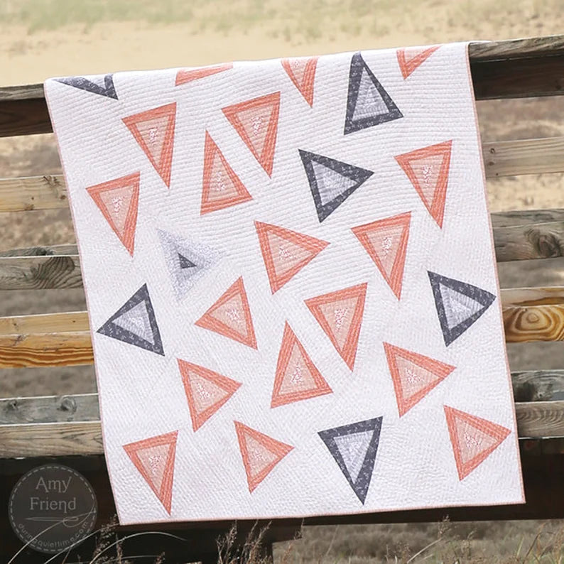 Triangle Toss Quilt Pattern