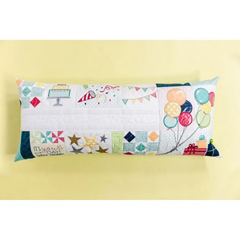 Shout Hooray Bench Pillow Fabric Kit - Kimberbell