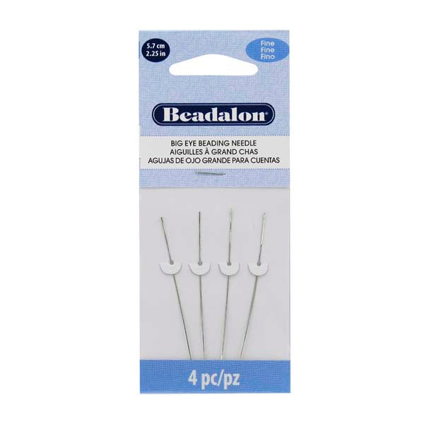 Big eye Beading Needle 2.25"/5.7cm - Beadalon