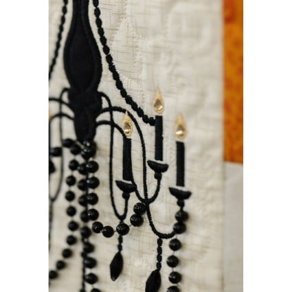 Pumpkins & Potions Ladder Quilt Machine Embroidery CD