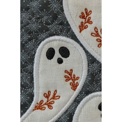 Pumpkins & Potions Ladder Quilt Machine Embroidery CD