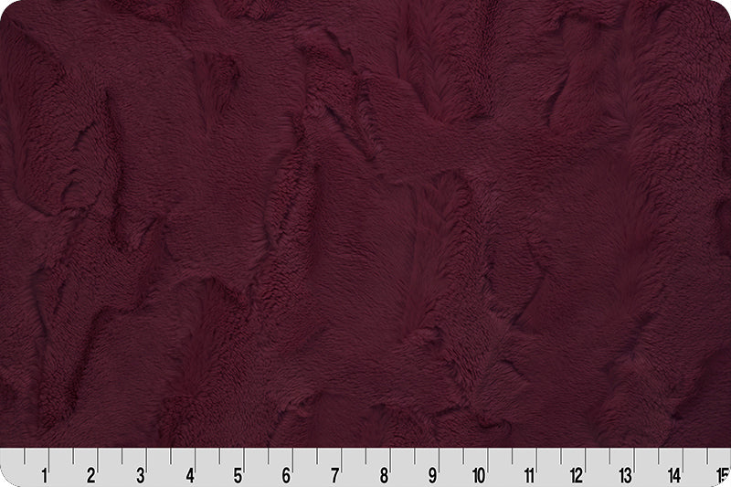 Luxe Cuddle® Mirage 80" Plum Wine - Shannon Fabrics
