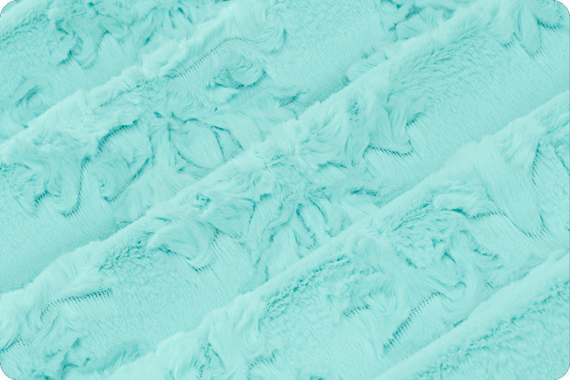Shannon Fabric Luxe Cuddle® Snowflake Saltwater