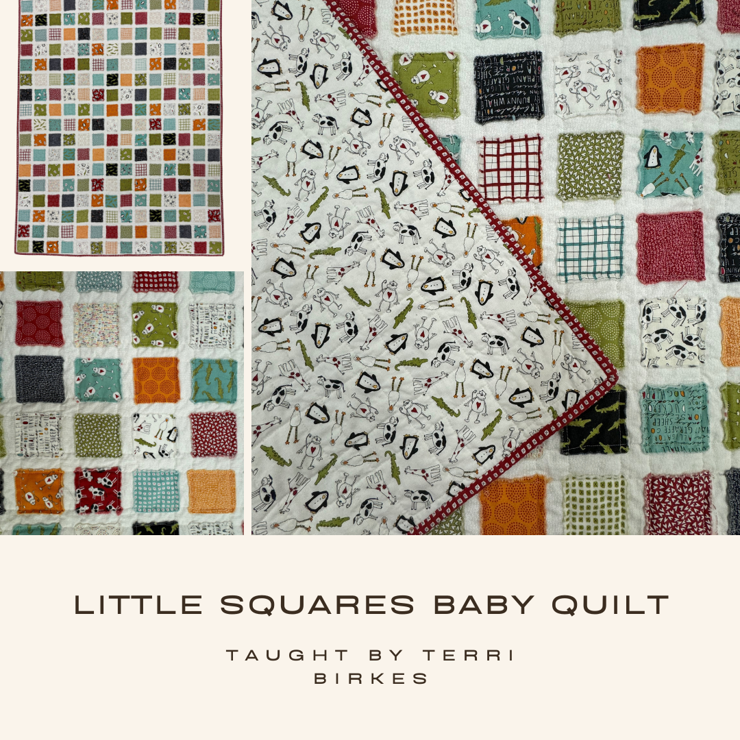 Little Squares Baby Quilt