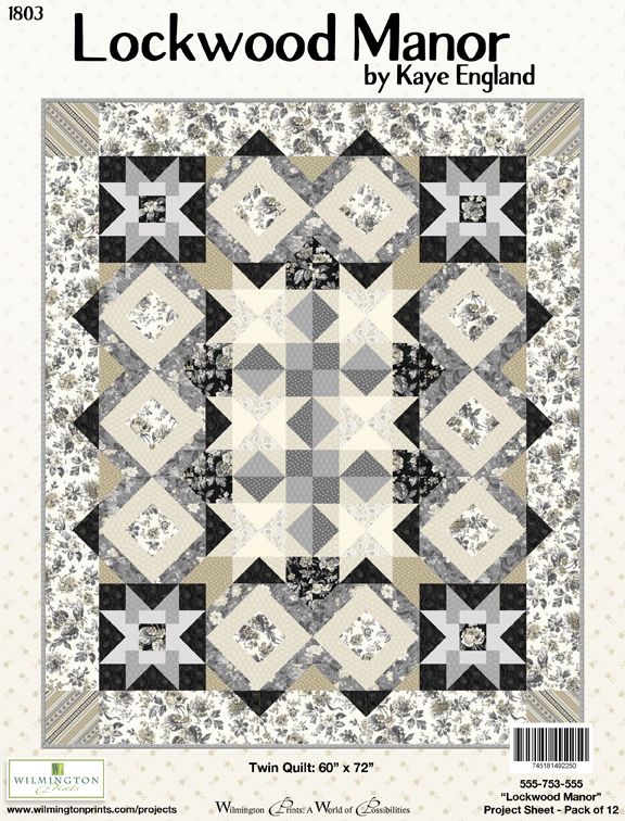 Lockwood Manner Quilt Kit - Wilmington Prints