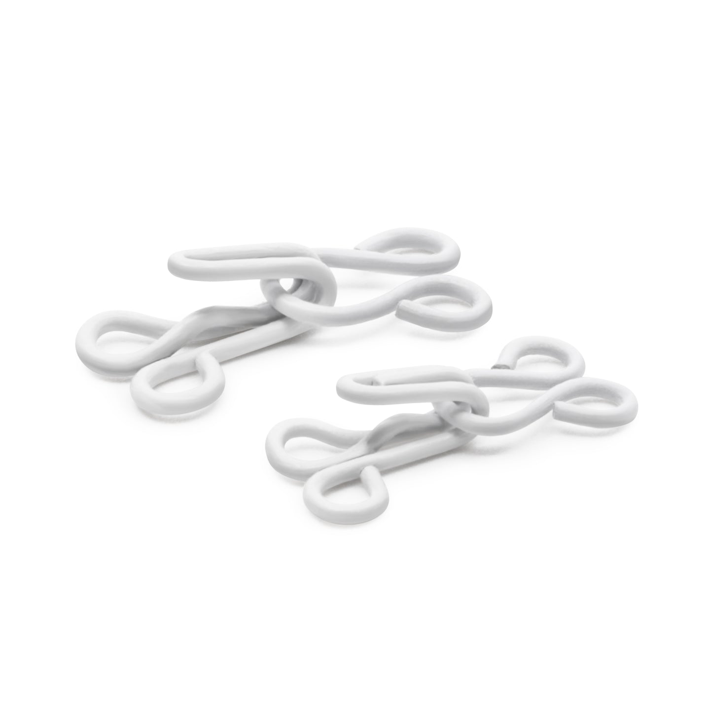 Dritz Hook and eyes, Size 1 & 2, 20Pc., White