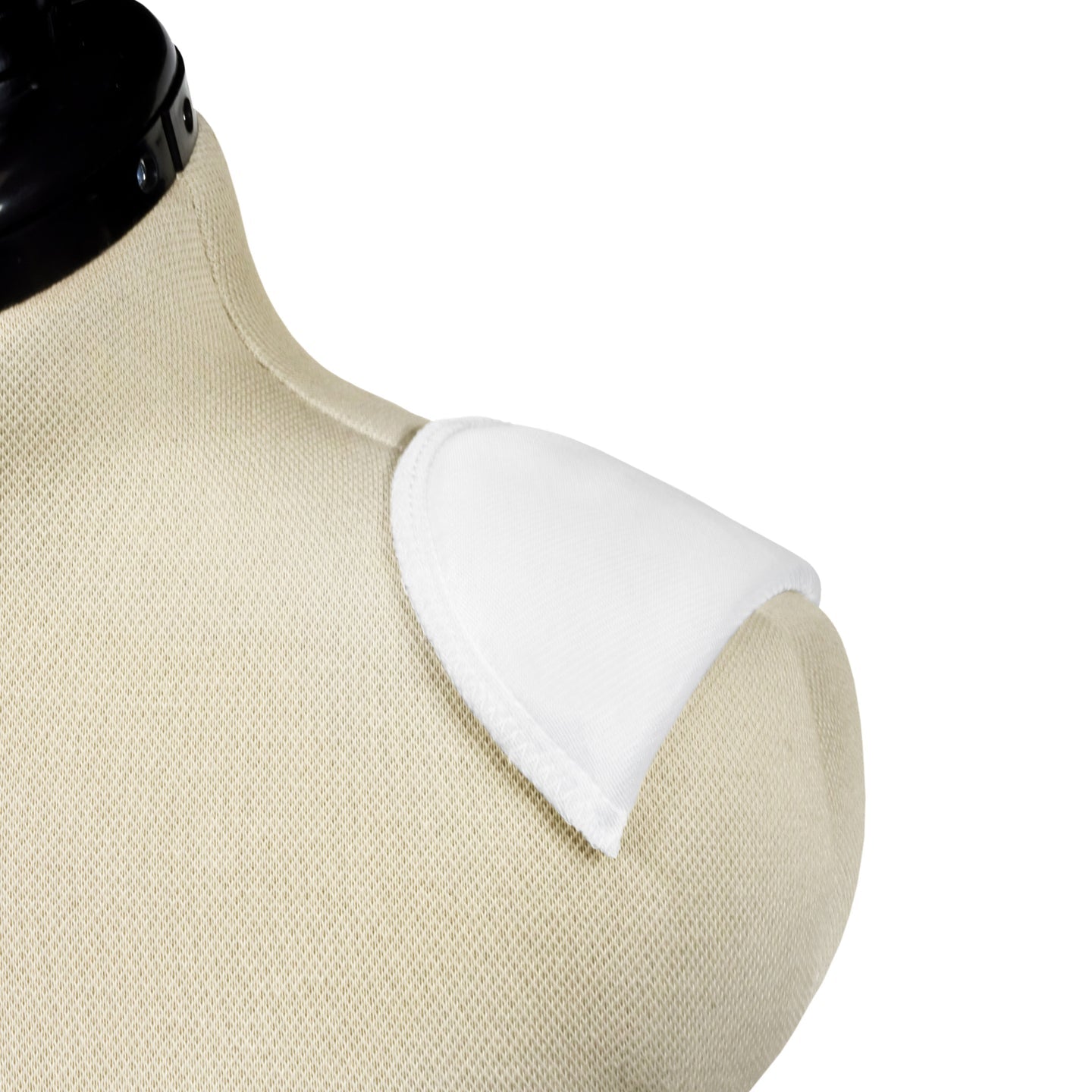 Dritz 1/4" Covered All-Purpose Shoulder Pads - 1 Pair, White