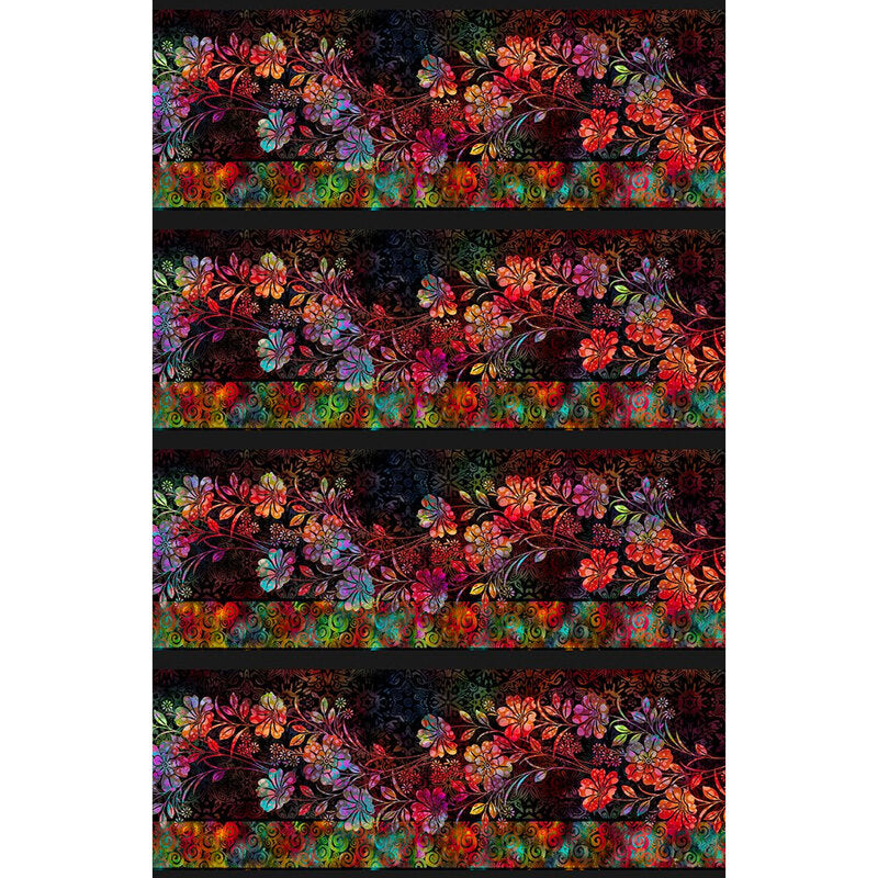 Impressions Multi Boarder - In The Beginning Fabrics