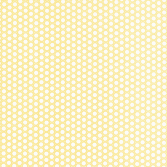 Yellow Honeycomb - Kimberbell Basics / Maywood Studio