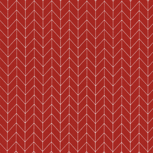 Red Chevron - Kimberbell Basics / Maywood Studio