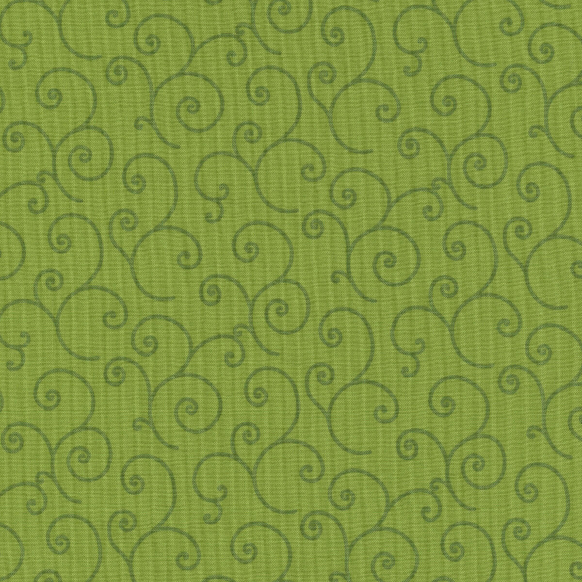 Green Tonal Scroll - Kimberbell Basics / Maywood Studio