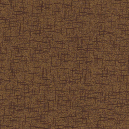 Brown Linen Texture - Kimberbell Basics / Maywood Studio