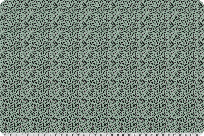 Garden Leaves Quilting Cuddle® Green - Shannon Fabrics