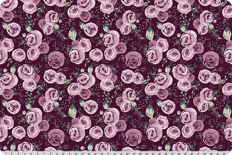 Garden Roses Quilting Cuddle® Woodrose - Shannnon Fabrics