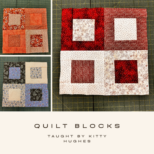 QAYG - Quilt Blocks with Kitty Hughes (August)