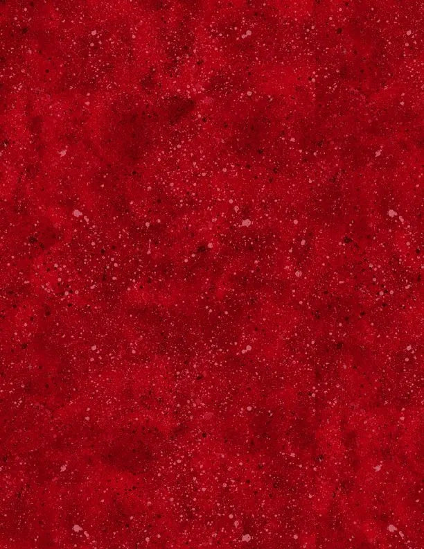 108" Spatter Texture Red - Wilmington Prints