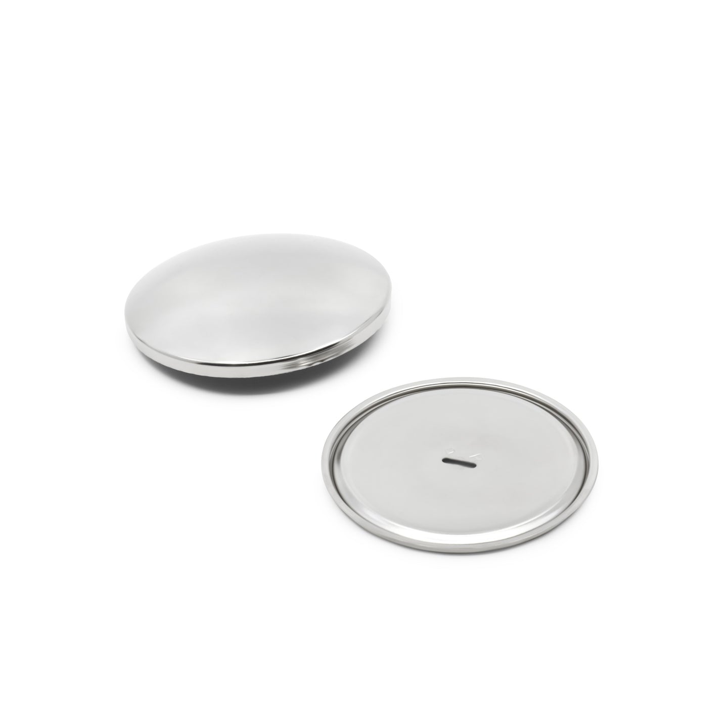 Dritz 1 Half Ball Cover Button, Size 100 - 2 1/2", Brass