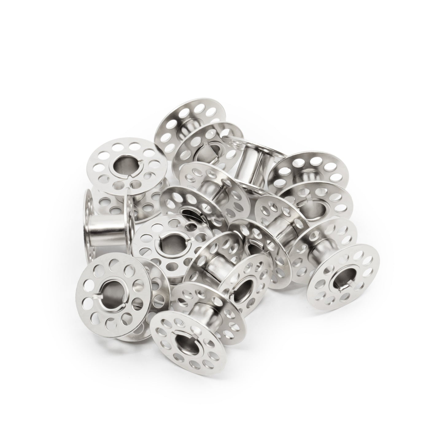 Dritz Class 15 Box of Bobbins, Clear 12pc.