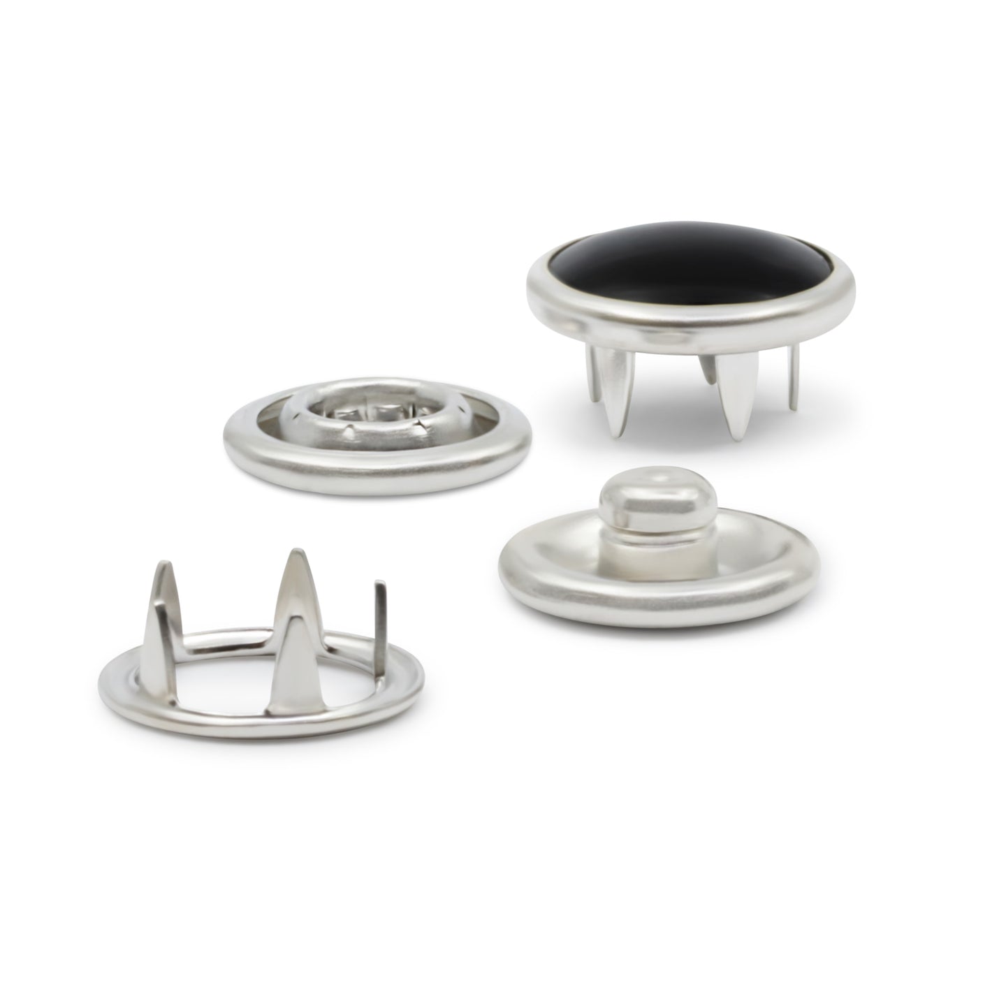 Dritz 7/16" Pearl Snaps - Black