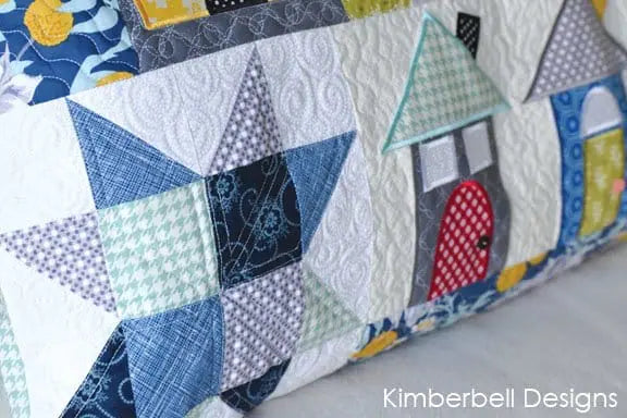 Kimberbell Home Sweet Home Bench Pillow, Machine Embroidery