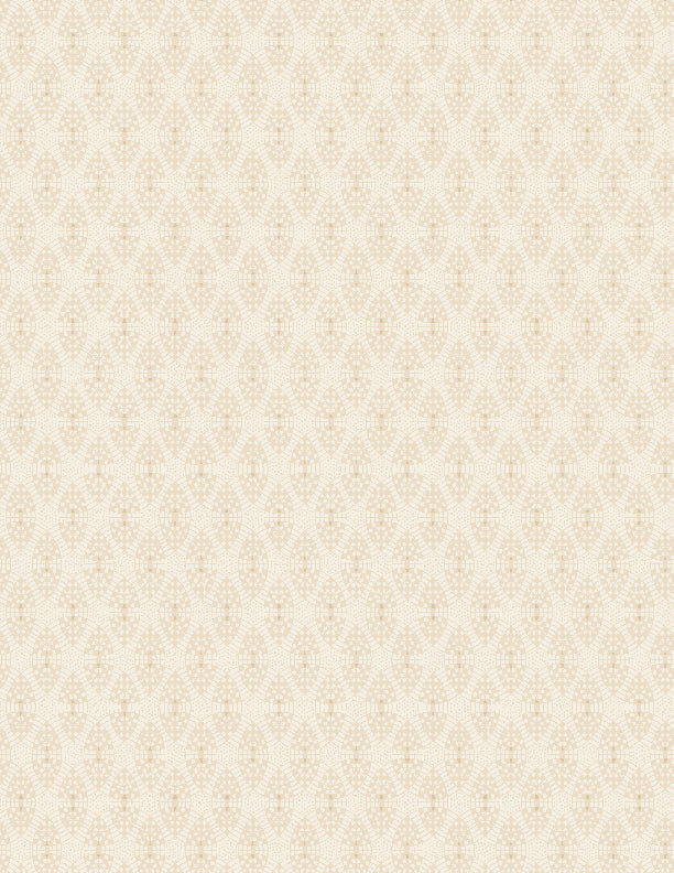 Circle Weave Tan Lockwood Manor by Wilimington Prints - Sold By The 1/4