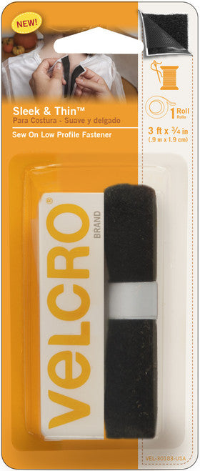 Velcro Sewn On 3ft x 3/4in