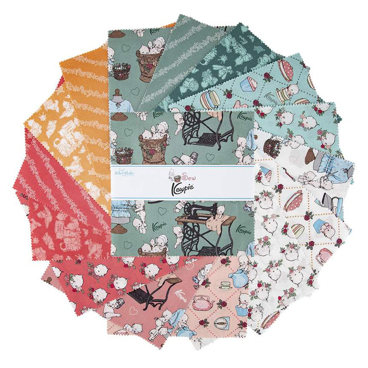 Kewpie 5in Stacker, 42pcs by Riley Blake