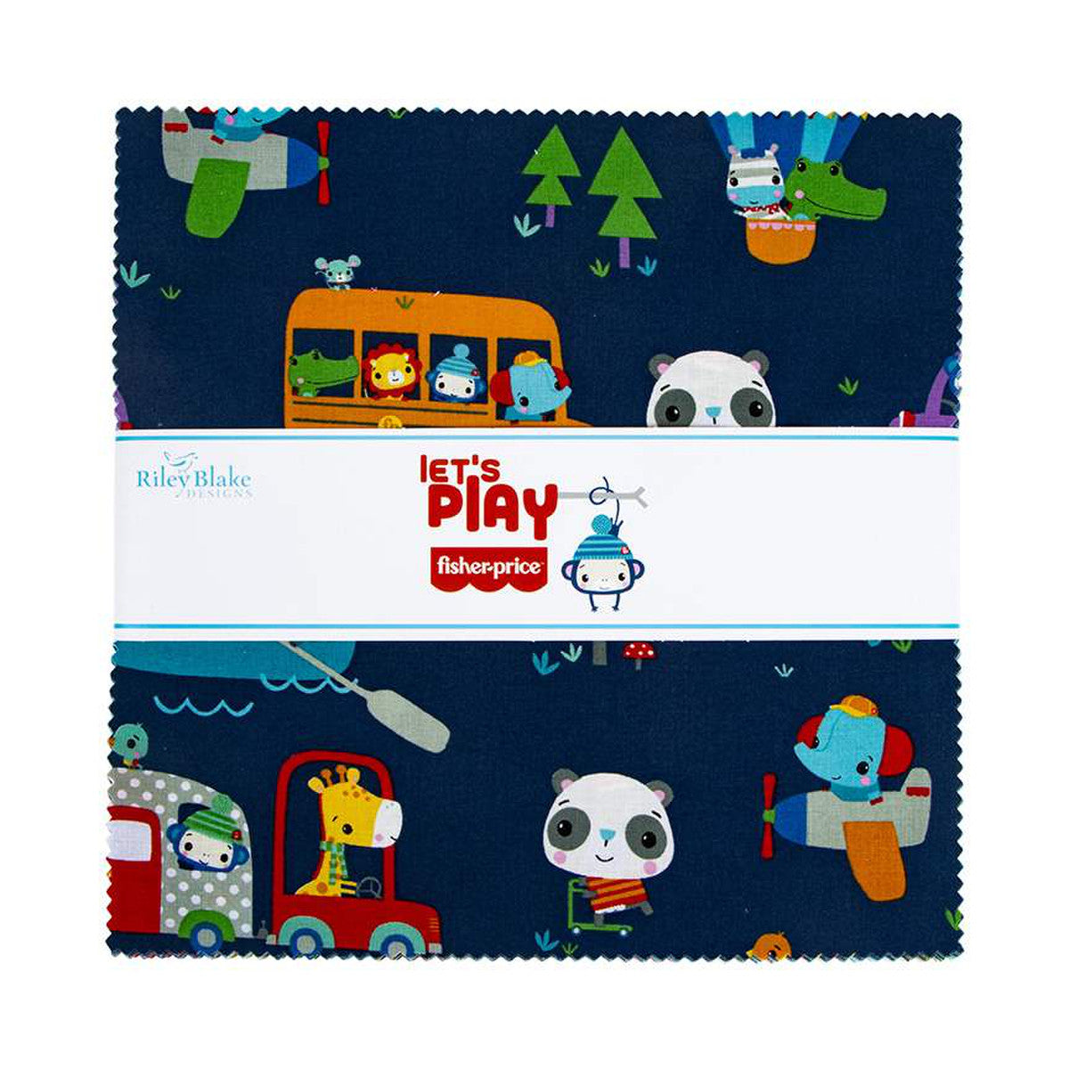 Lets Play 5in Stacker, 42pcs by Riley Blake