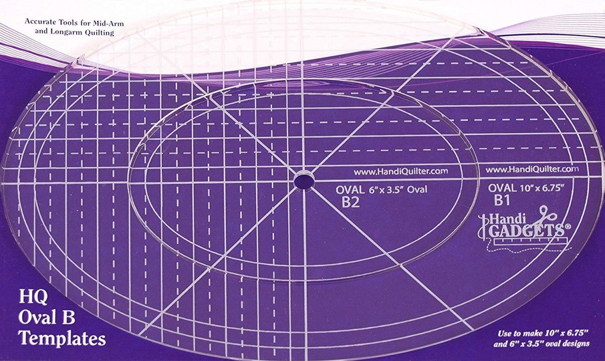 HQ Oval B Templates
