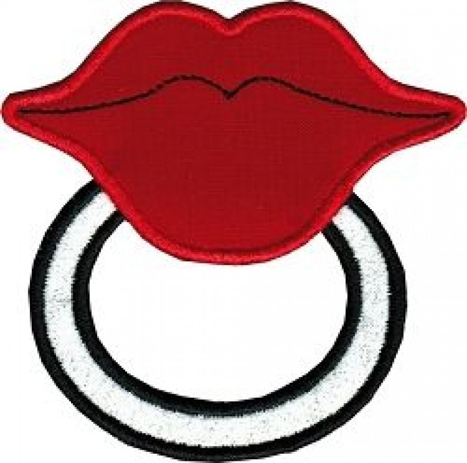 Sealed With A Kiss Napkin Rings Pattern