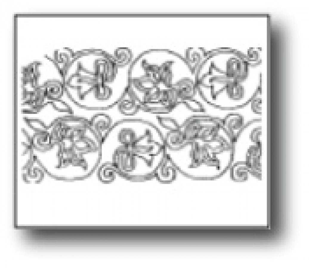 Harmony - Golden Threads Pantograph Pattern