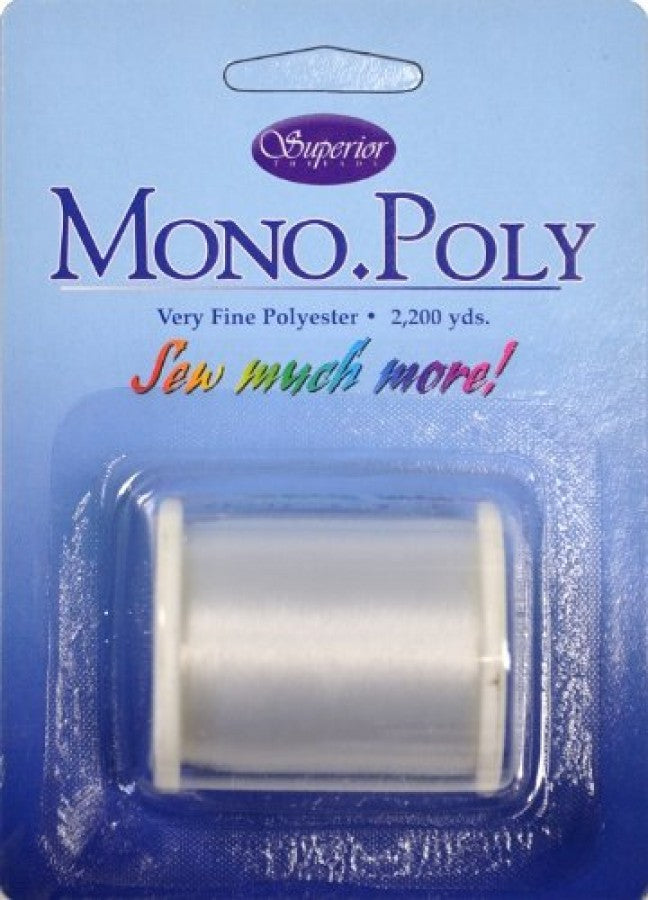 Superior Clear MonoPoly Thread 2200yd