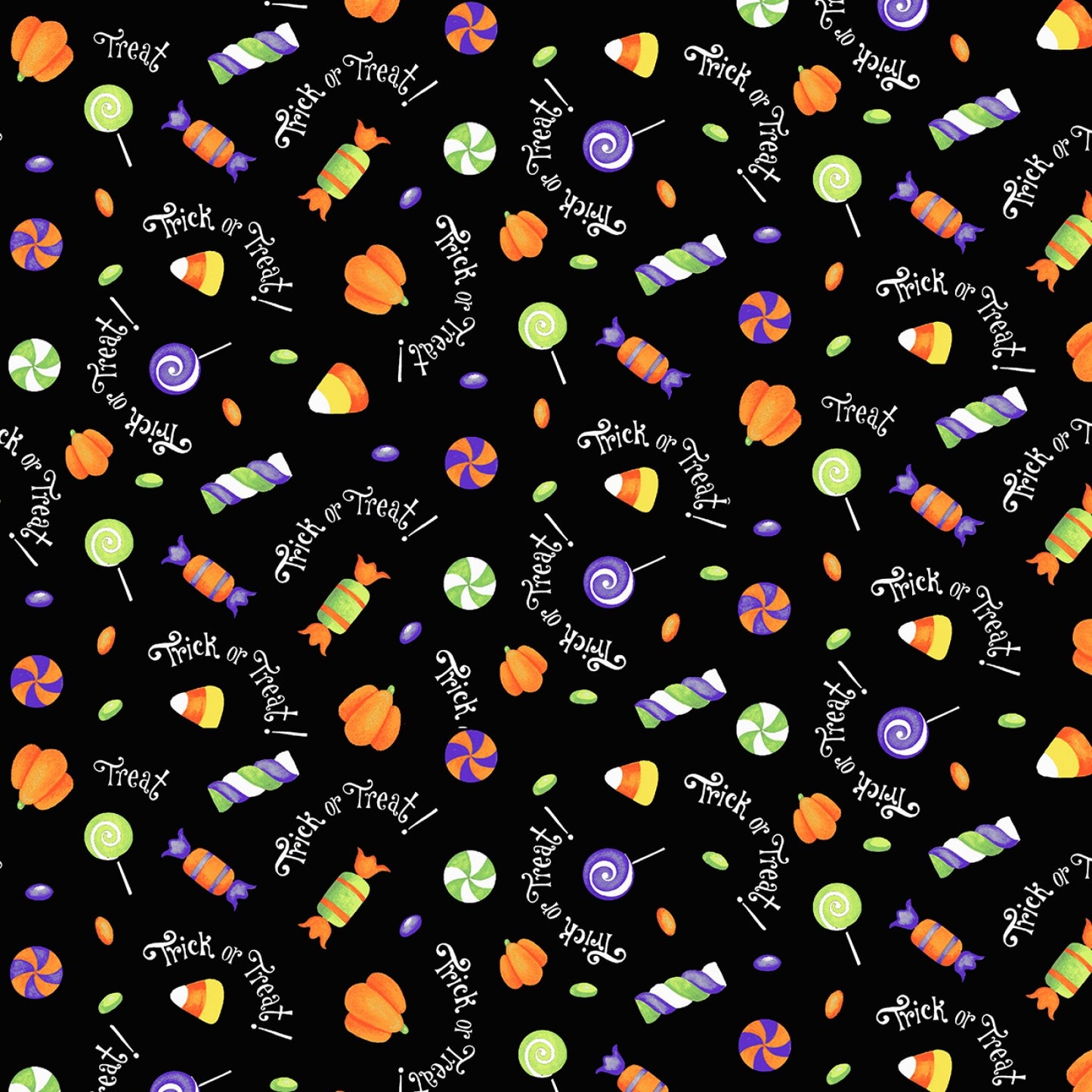BOO! With Glow Henry Glass Fabrics - Sold By 1/4 Yard