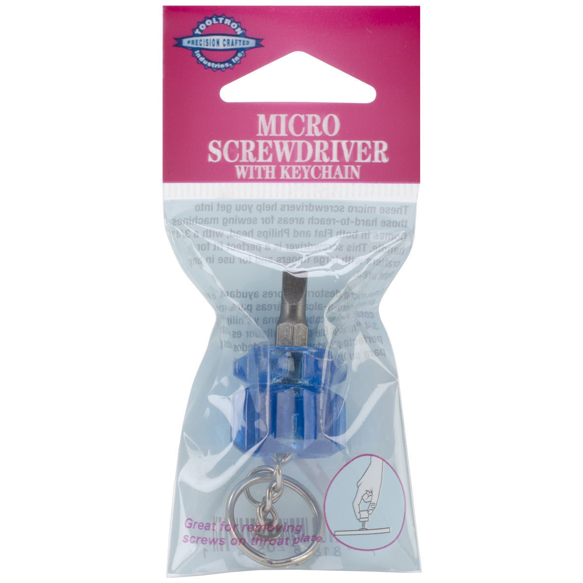 Micro Screwdriver with Keychain