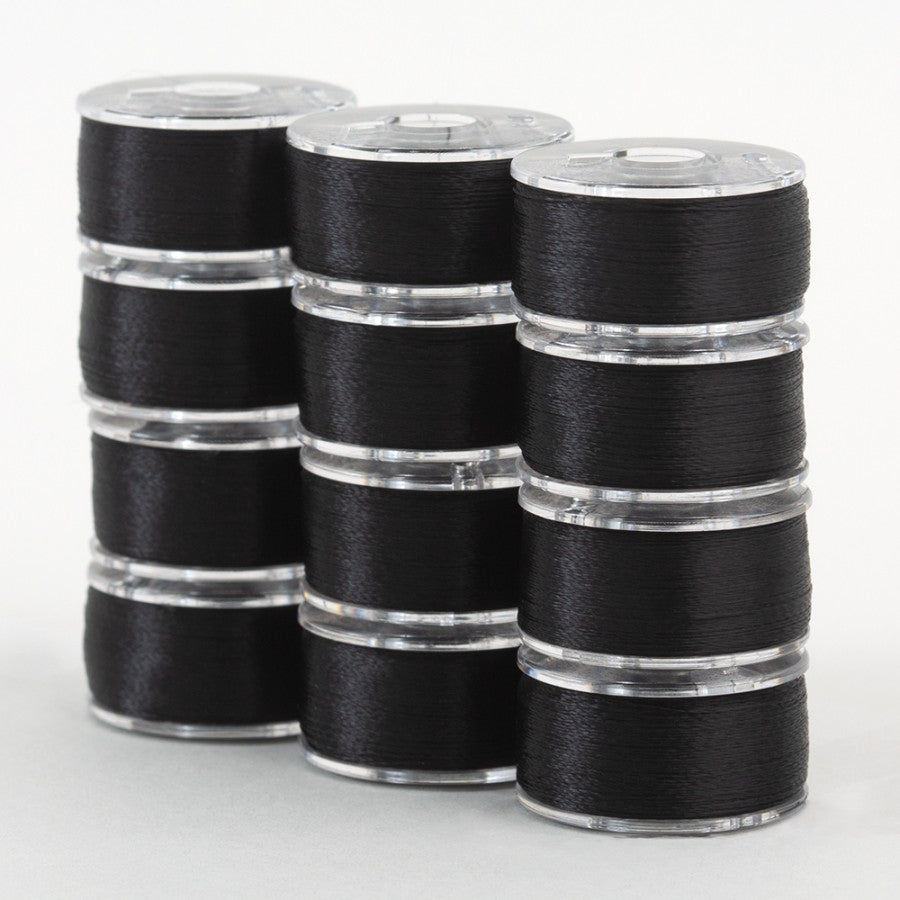 Super Bobs Poly 12pk A-Style/Class 15 #625 Black