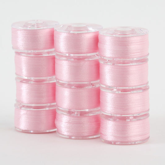 Super Bobs Poly 12pk A-Style/Class 15 #628 Baby Pink