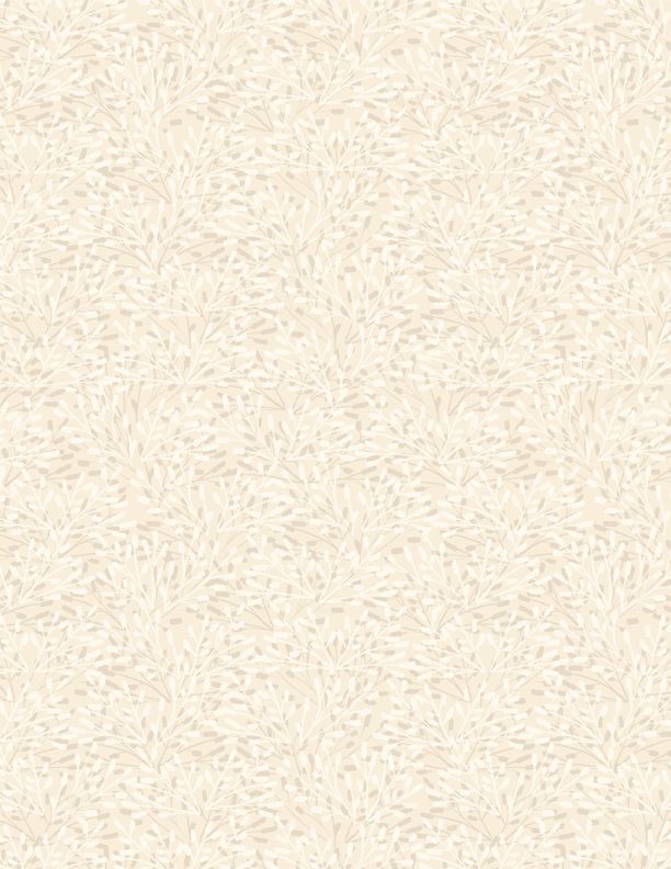 Wilmington Prints 108" Wide Backing Whimsy Cream - sold by the 1/4 yard