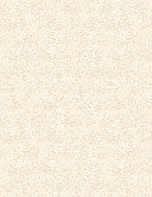 Wilmington Prints 108" Wide Backing Whimsy Cream - sold by the 1/4 yard